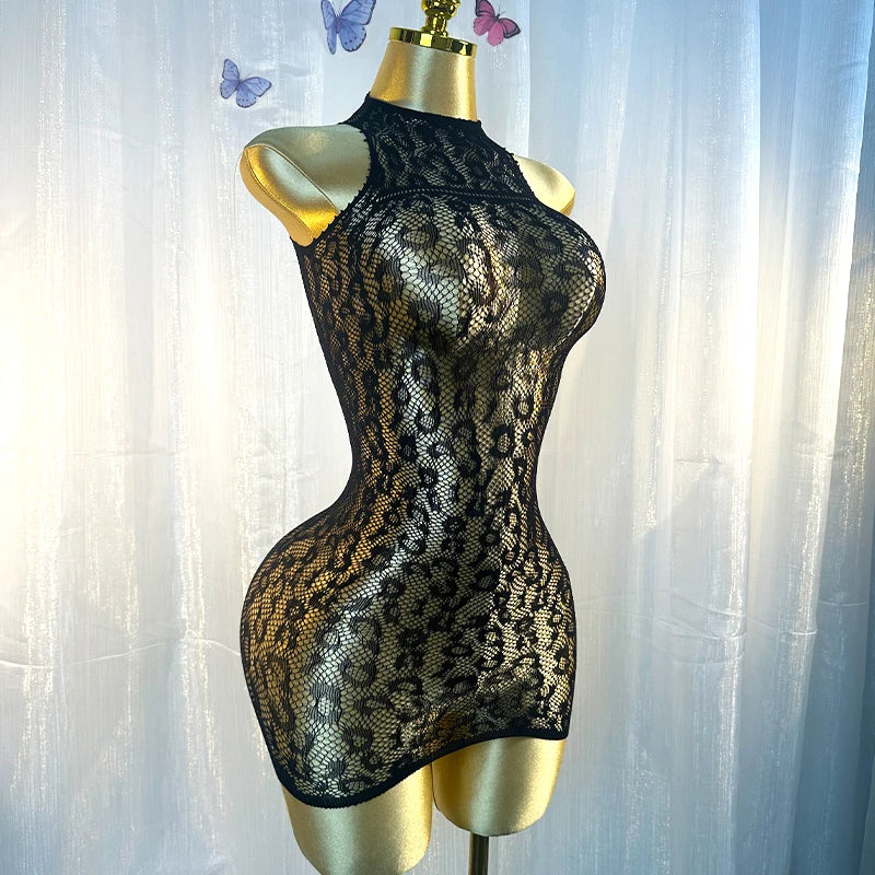 Sexy Cover Up Hollow Out Fishnet Dress without Bikini Summer Holiday DS029